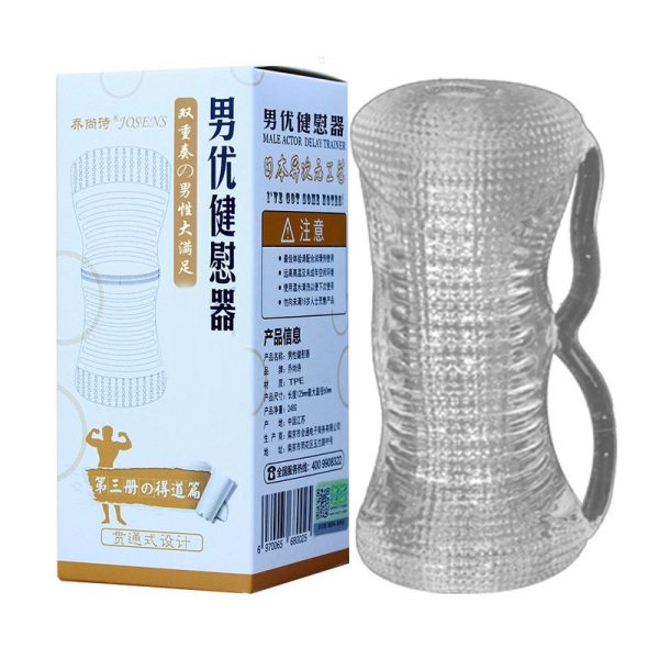 Cốc thủ dâm trong suốt 2 đầu Cốc thủ dâm trong suốt 2 đầu